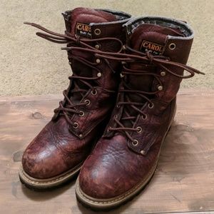 Carolina Leeather Logger Work Boots